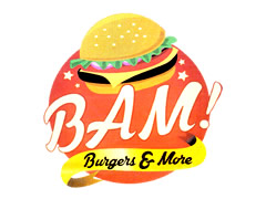 Bam Burgers and More Logo