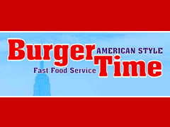 Burger Time - American Style Logo