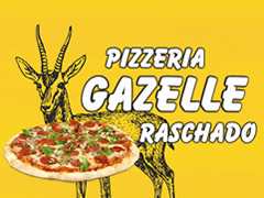 Pizzeria Gazelle Raschado Logo