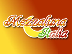 Pizzeria Mezzaluna Italia Logo