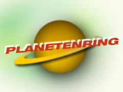 Pizza Planetenring Logo