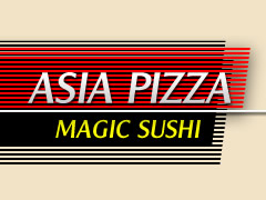 Asia Pizza - Magic Sushi Logo