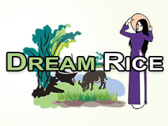 Asia Restaurant Dream Rice Logo